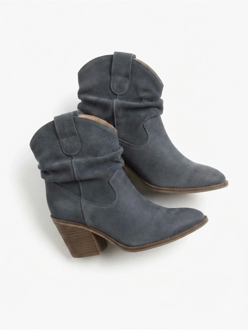 Apology Charcoal Western Ankle Boots – Women’s Size 6